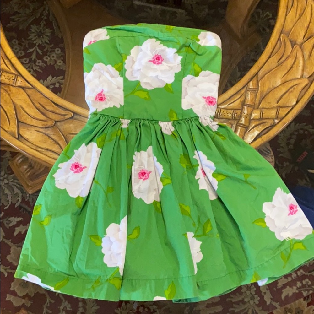 A&F Puffy Flower Dress